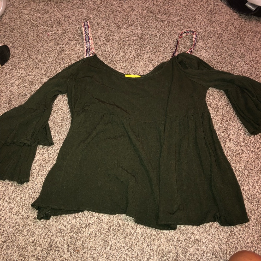 off the shoulder long sleeve